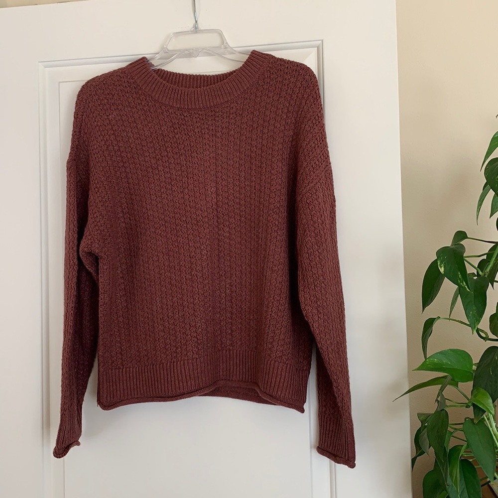 Universal Threads Rust Pullover - Picture 4 of 7